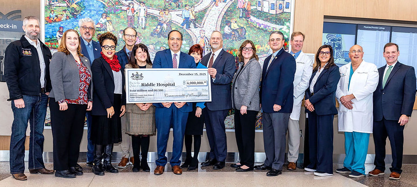 Riddle Hospital leaders